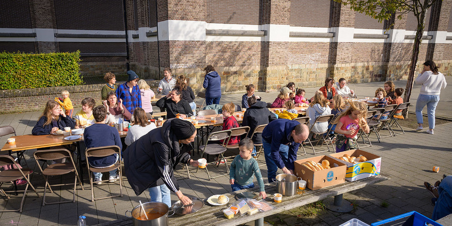 Buurtfeest of straatfeest in Borgerhout waar je een subsidie voor kan aanvragen